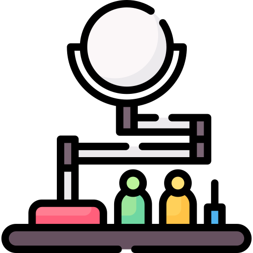 المكياج والاكسسوارات